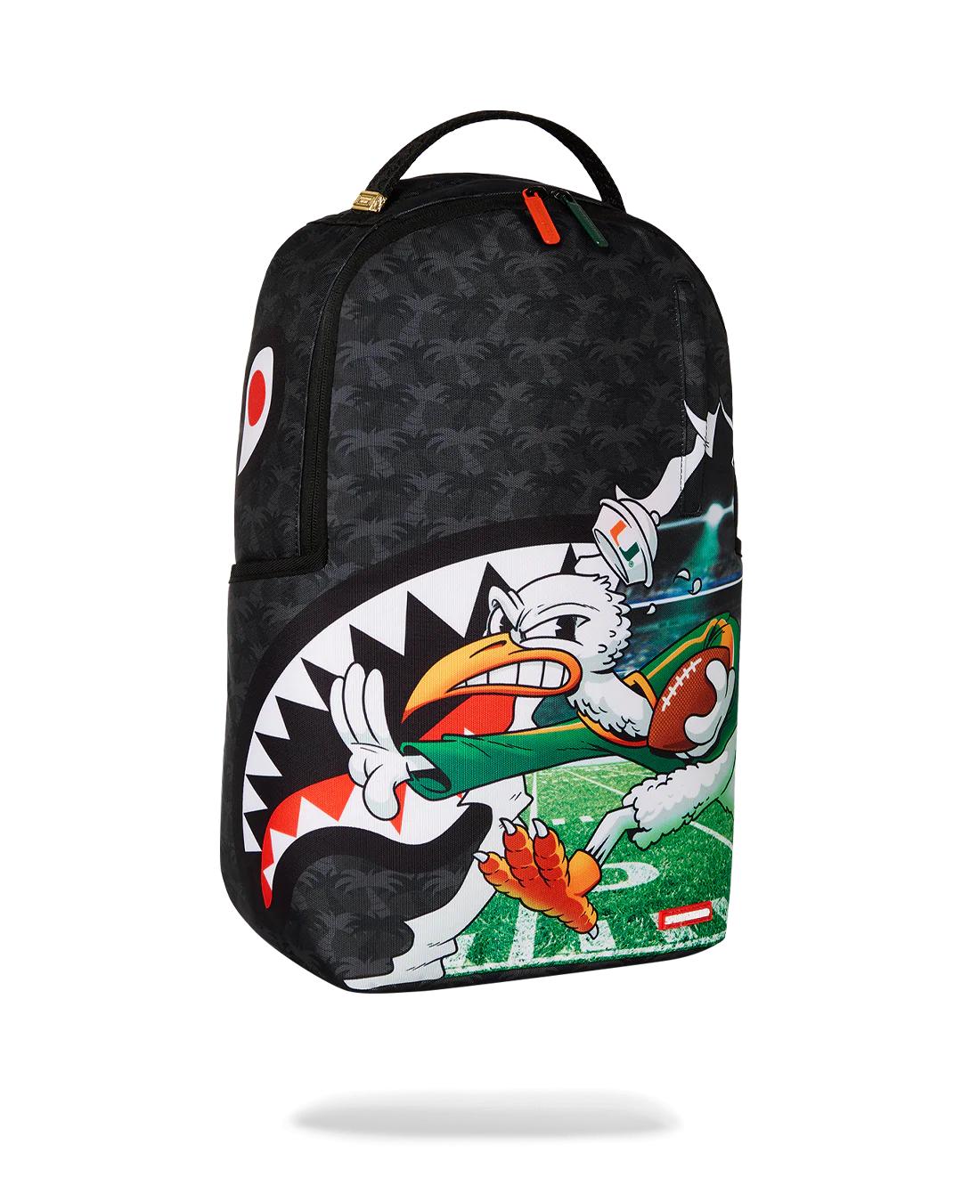 Sprayground UNIVERSITY OF MIAMI TOUCHDOWN BACKPACK