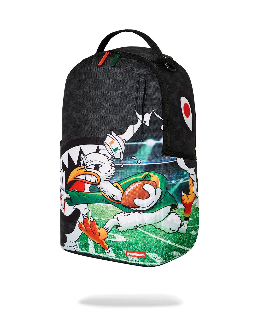 Sprayground UNIVERSITY OF MIAMI TOUCHDOWN BACKPACK