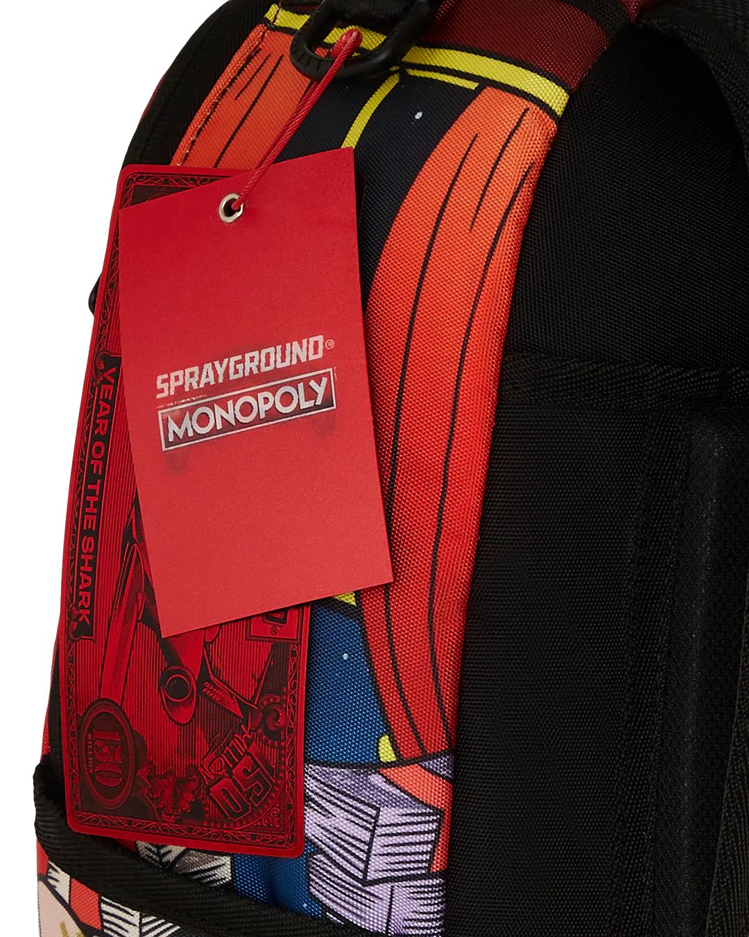 Sprayground MONOPOLY GOLD EMPIRE THRONE BACKPACK
