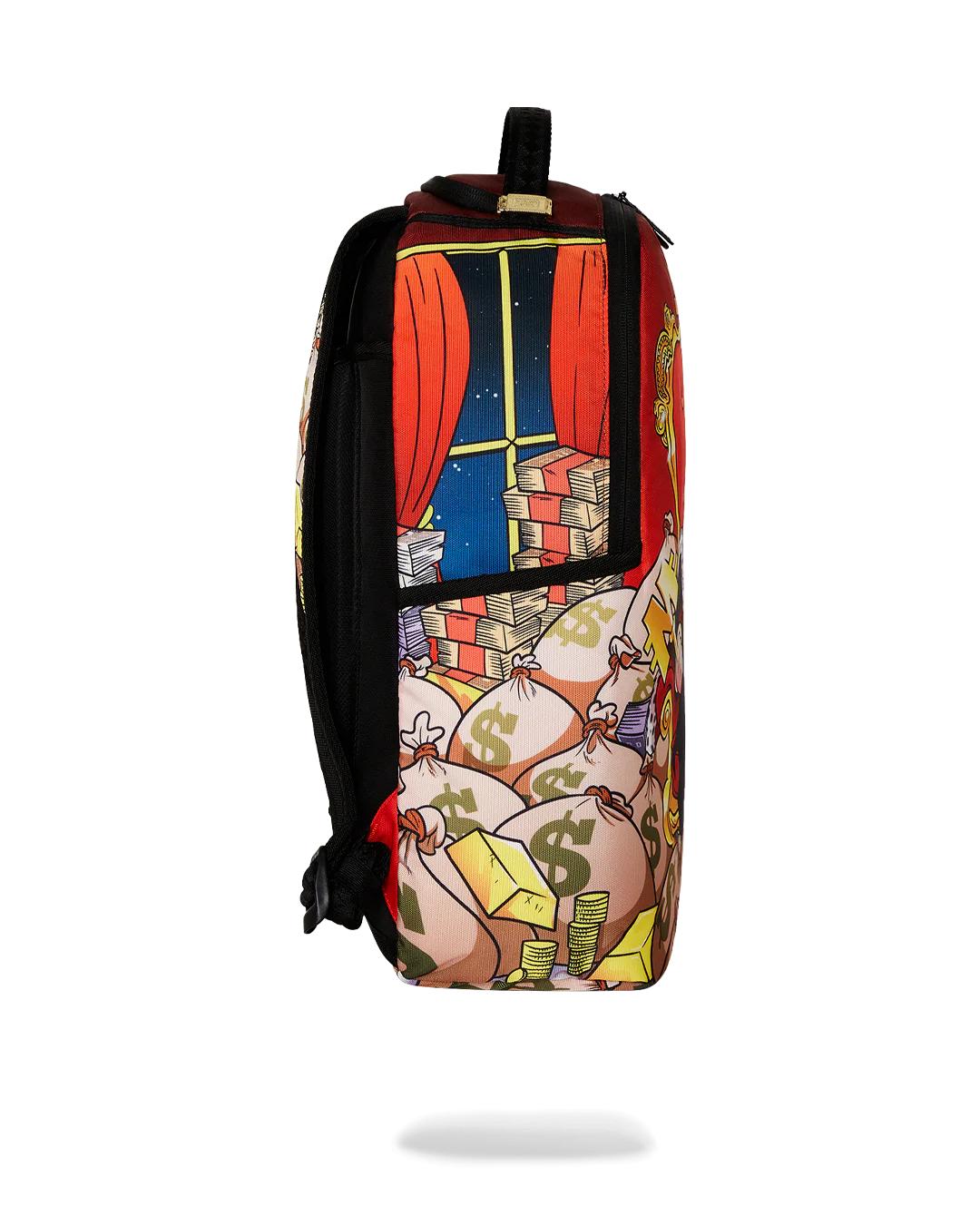 Sprayground MONOPOLY GOLD EMPIRE THRONE BACKPACK