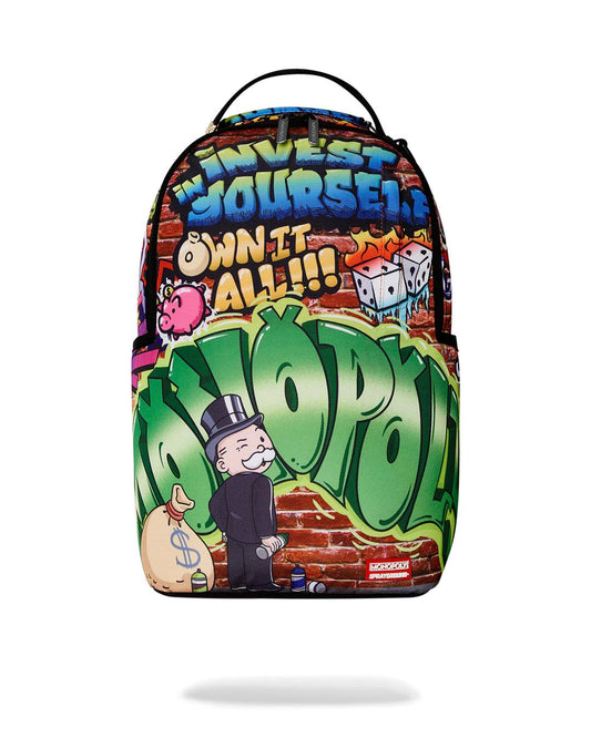 Sprayground MONOPOLY GRAFFITI GOLD RUSH DLXR BACKPACK