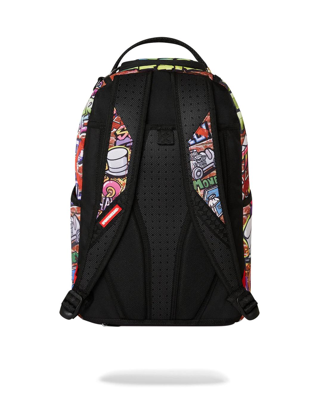 Sprayground MONOPOLY GRAFFITI GOLD RUSH DLXR BACKPACK