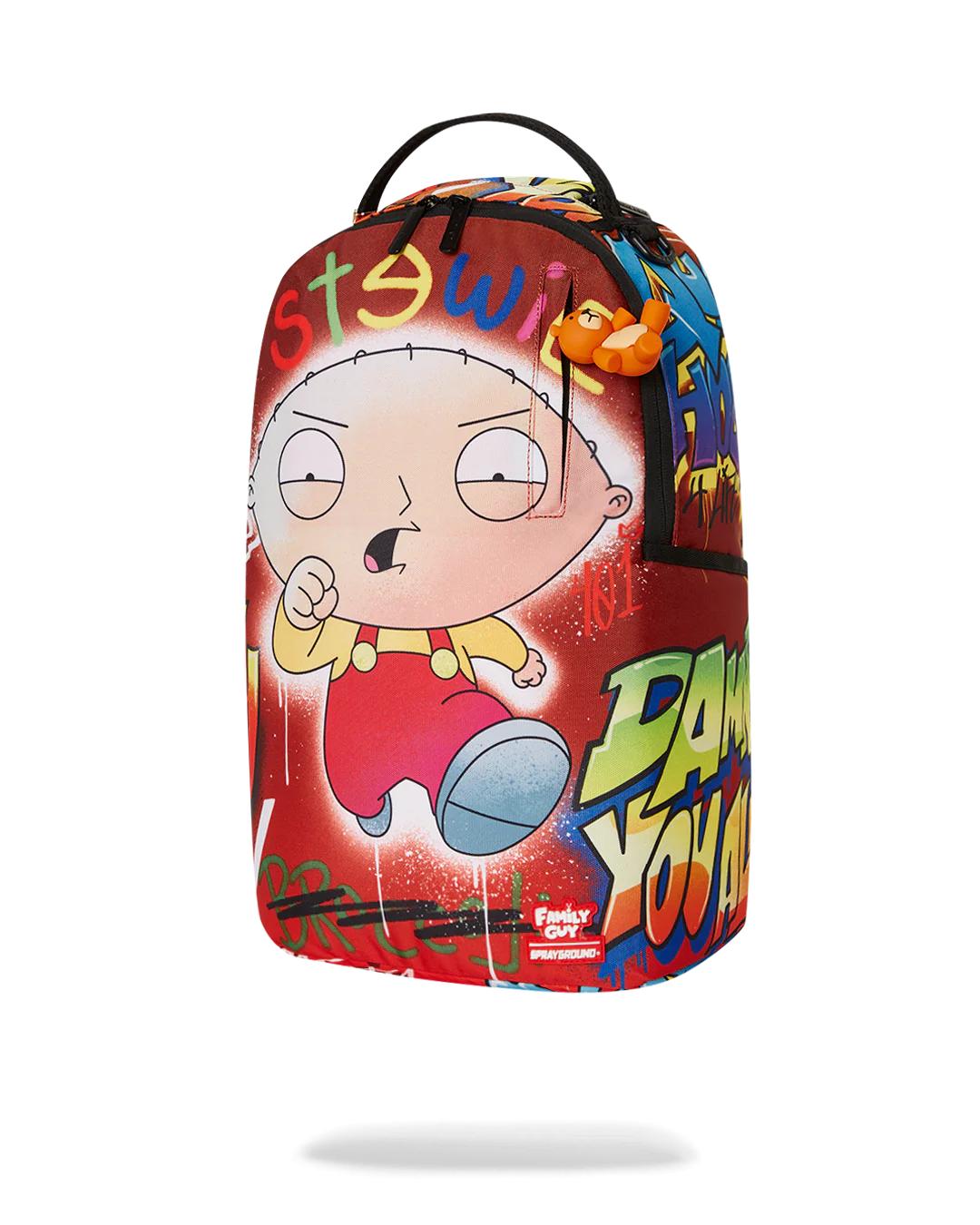 Sprayground FAMILY GUY STEWIE ON THE RUN DLXR BACKPACK