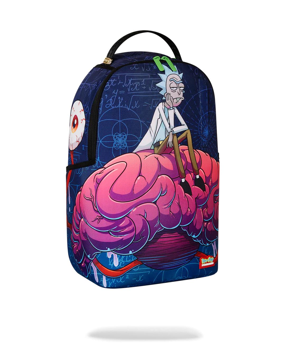 Sprayground RICK AND MORTY BRAIN SHARK DLXR BACKPACK