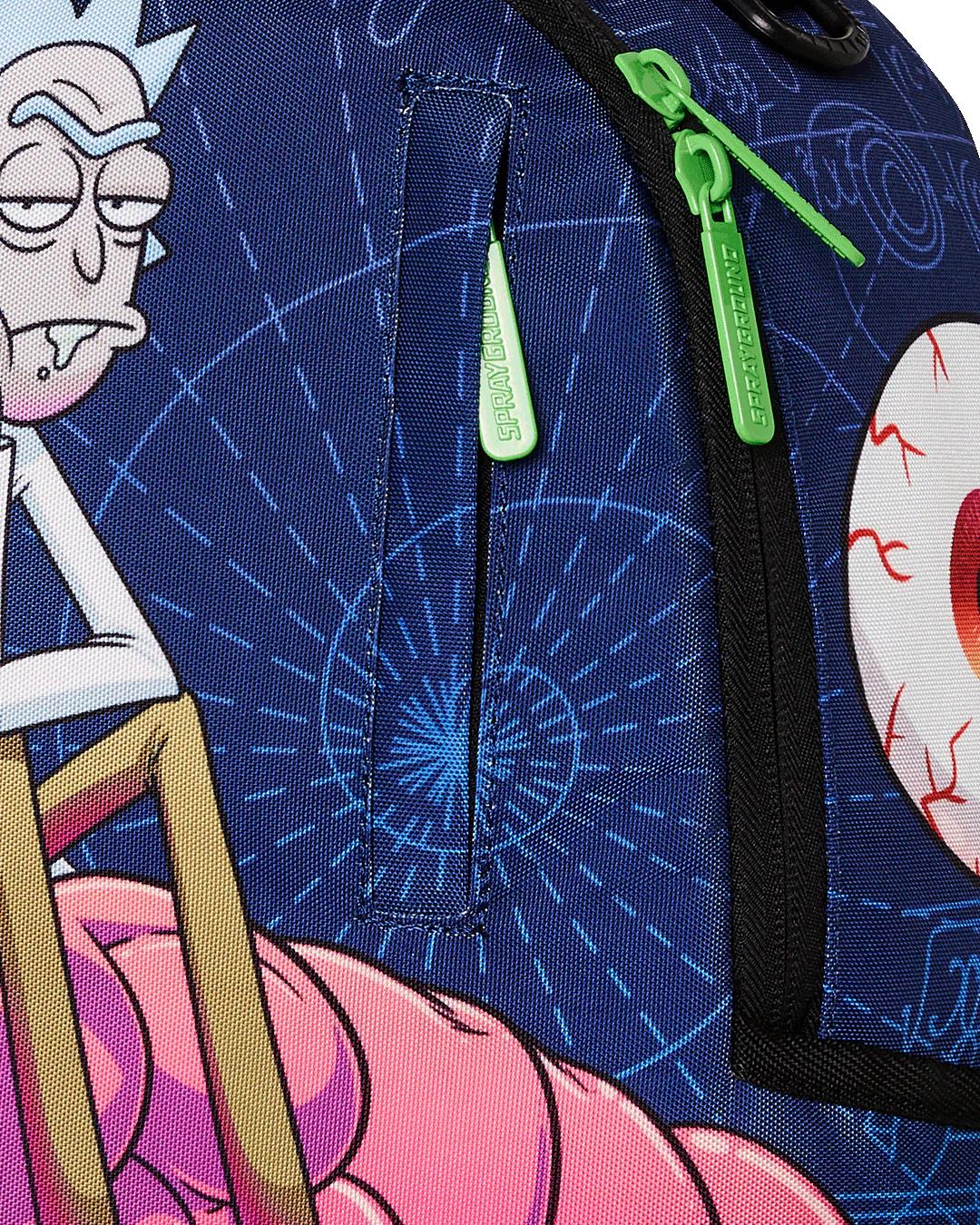 Sprayground RICK AND MORTY BRAIN SHARK DLXR BACKPACK