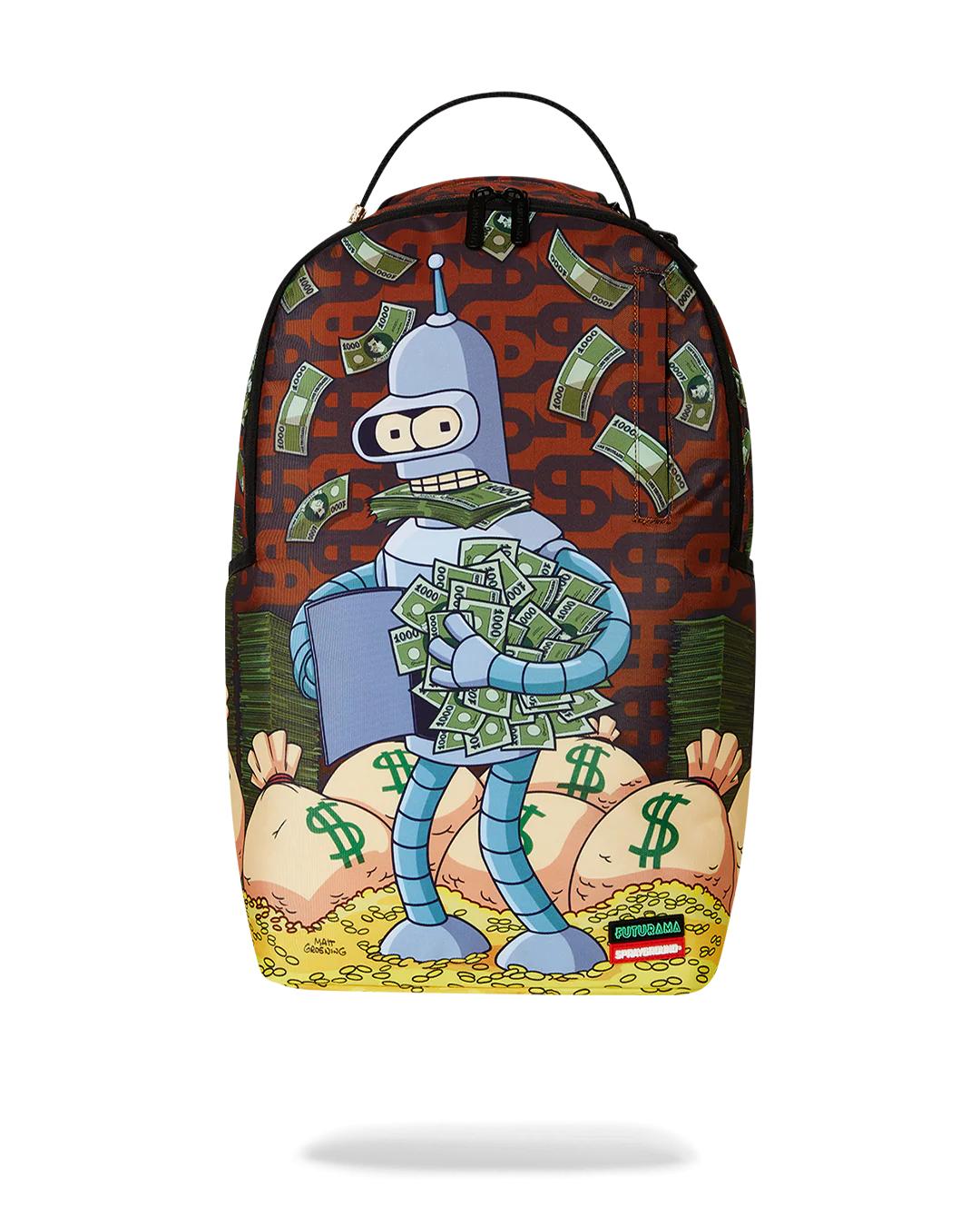 Sprayground FUTURAMA CASH-IN BENDER BACKPACK