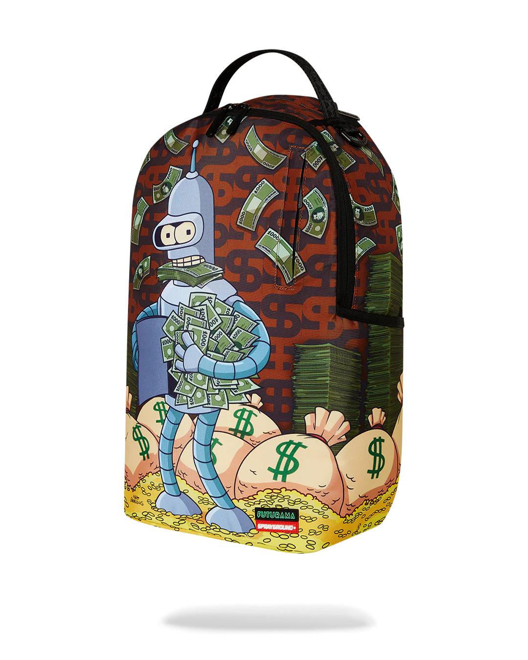 Sprayground FUTURAMA CASH-IN BENDER BACKPACK