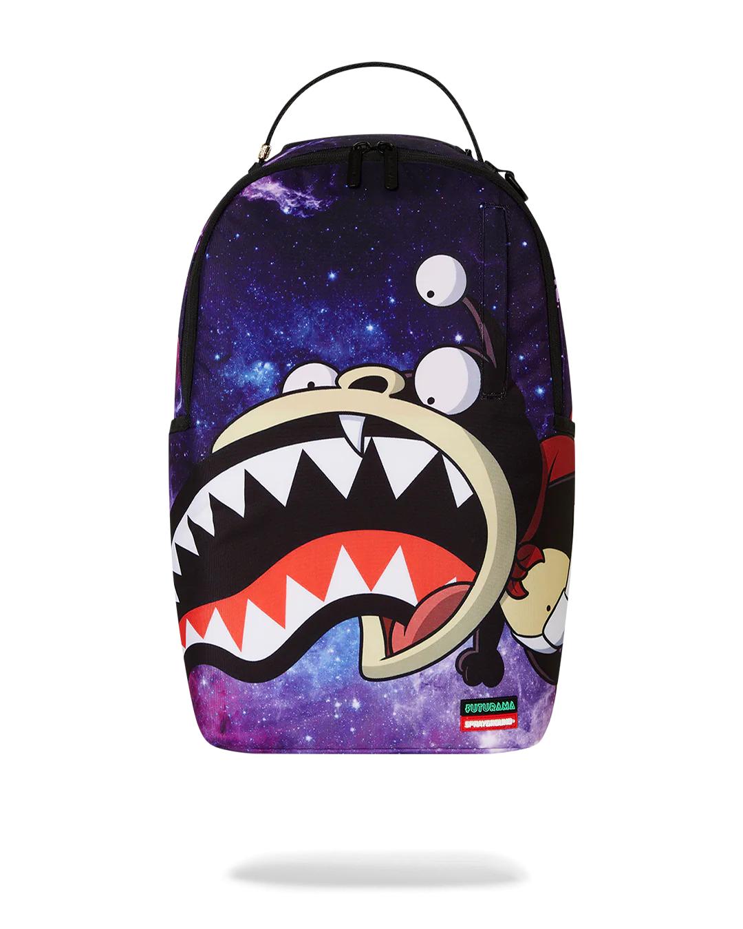 Sprayground FUTURAMA NIBBLER EAT SHARK DLXR BACKPACK