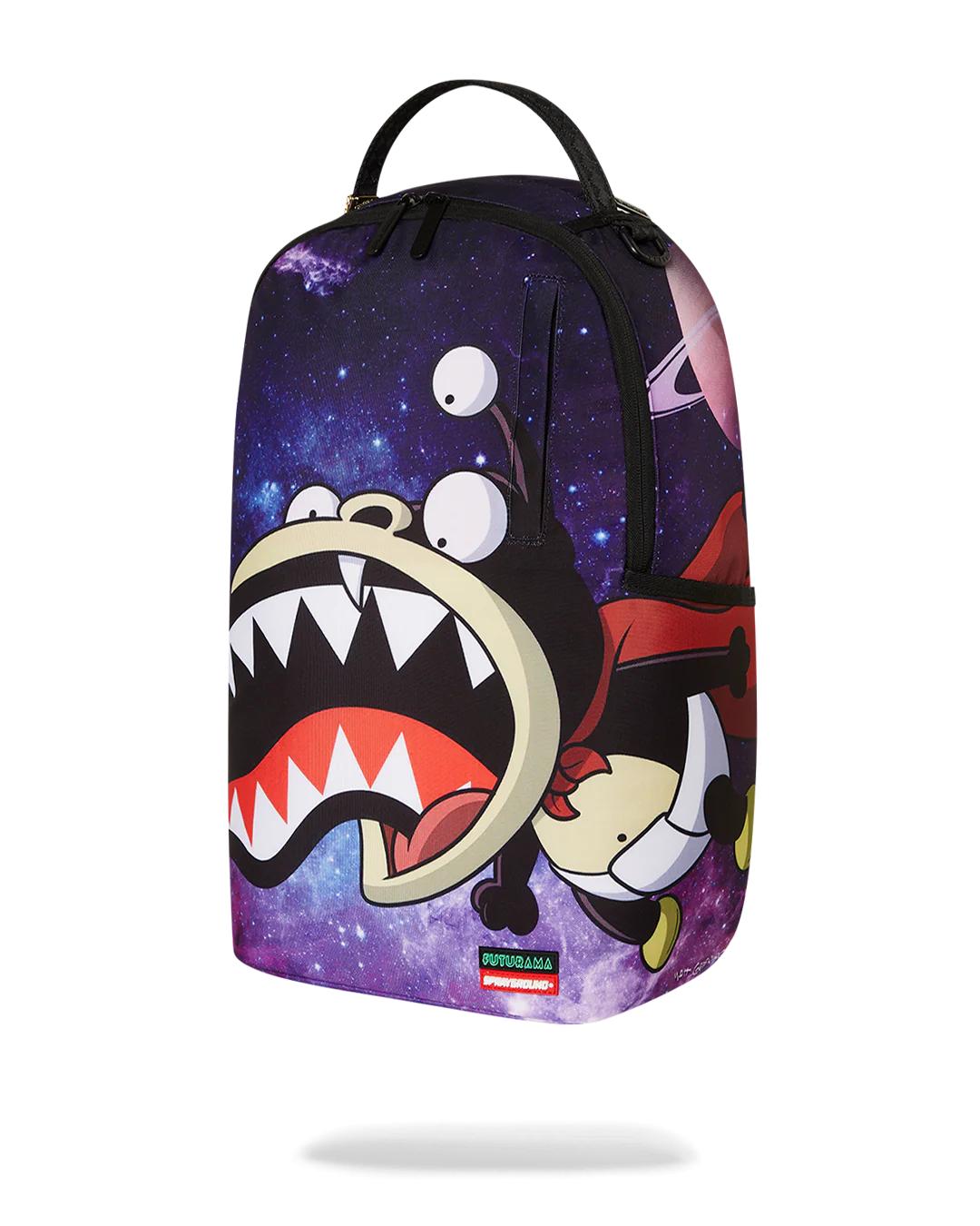 Sprayground FUTURAMA NIBBLER EAT SHARK DLXR BACKPACK