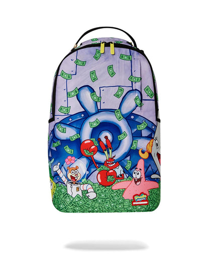 Sprayground SPONGEBOB CREW MONEY BATH DLXR BACKPACK