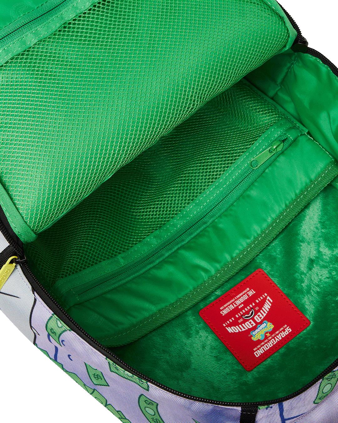 Sprayground SPONGEBOB CREW MONEY BATH DLXR BACKPACK