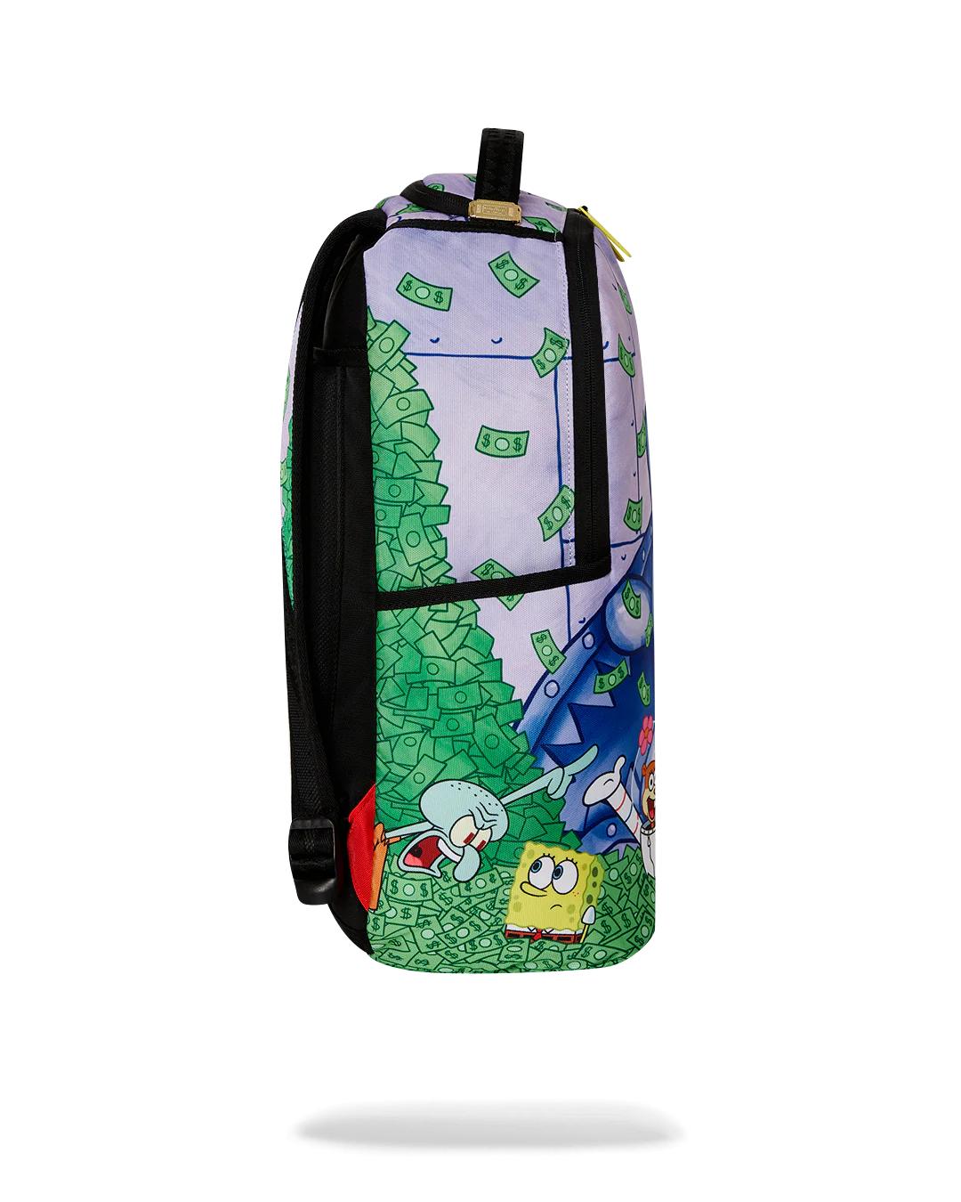 Sprayground SPONGEBOB CREW MONEY BATH DLXR BACKPACK