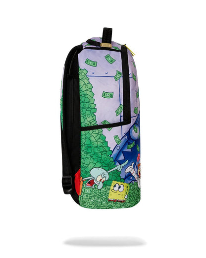 Sprayground SPONGEBOB CREW MONEY BATH DLXR BACKPACK