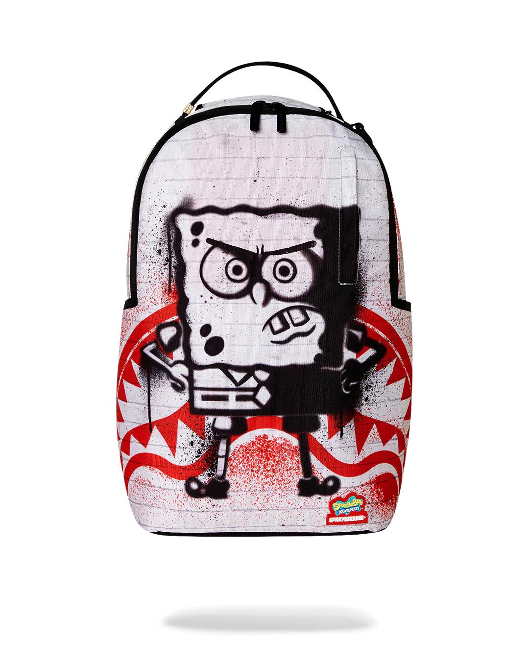 Sprayground SPONGEBOB STENCIL WALL DLXR BACKPACK