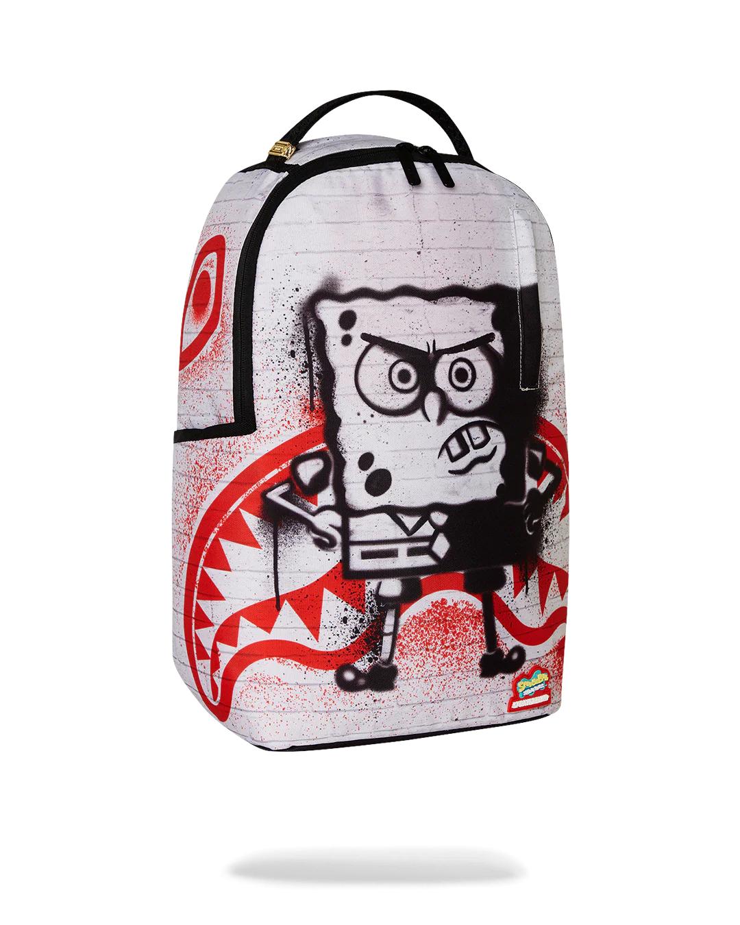 Sprayground SPONGEBOB STENCIL WALL DLXR BACKPACK