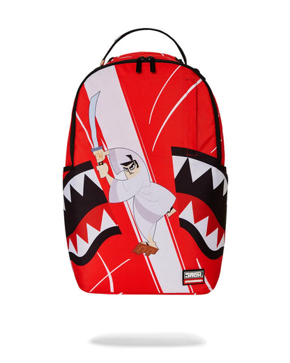 Sprayground SAMURAI JACK SHARK MOUTH SLICE DLXR BACKPACK