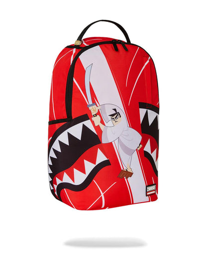 Sprayground SAMURAI JACK SHARK MOUTH SLICE DLXR BACKPACK