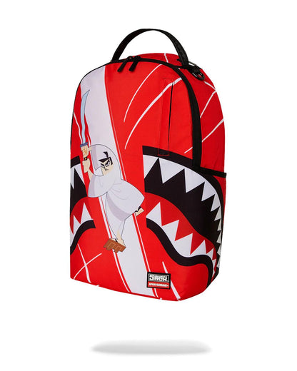 Sprayground SAMURAI JACK SHARK MOUTH SLICE DLXR BACKPACK