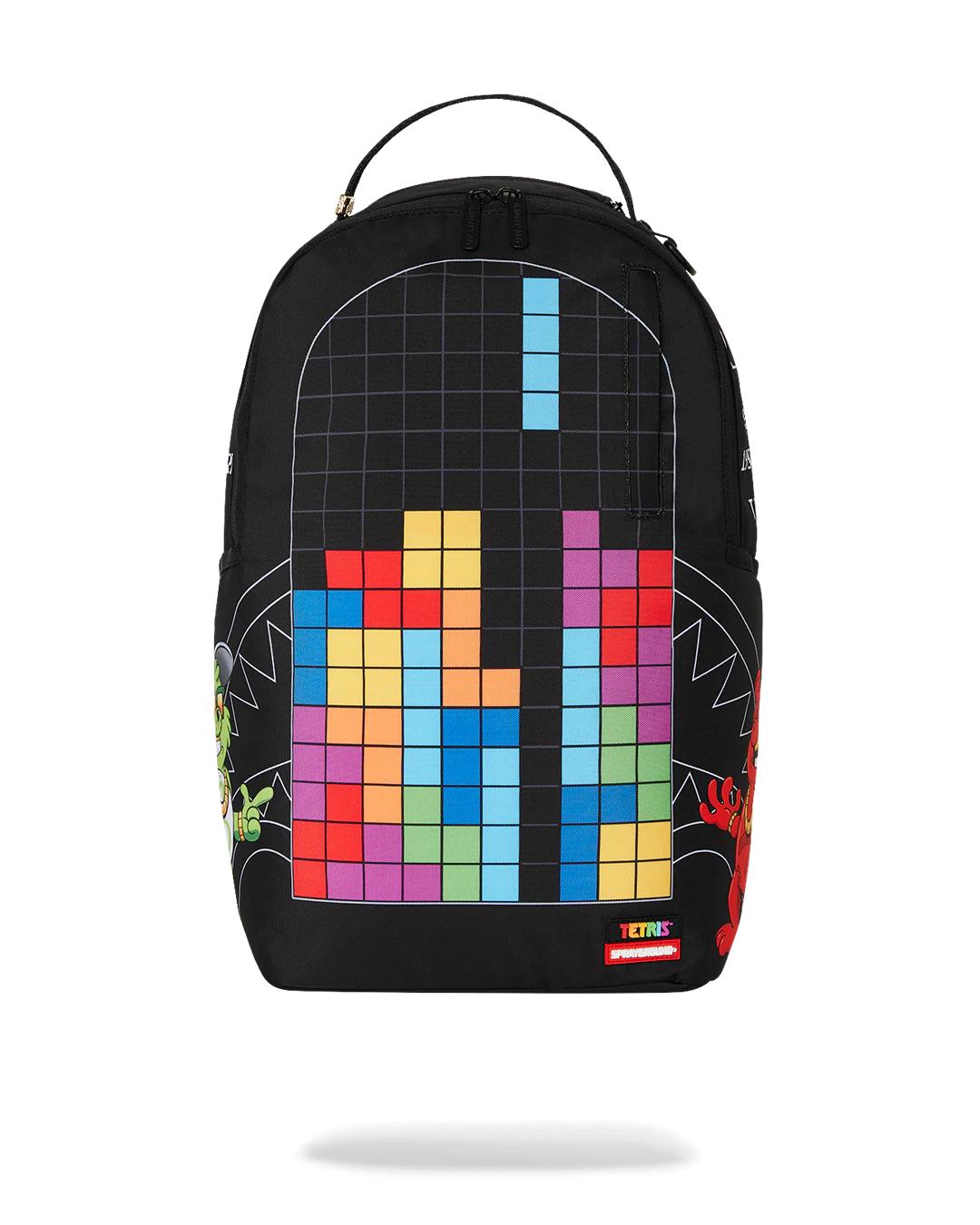Sprayground TETRIS WITH DIABLO AND MONEY BEAR BACKPACK