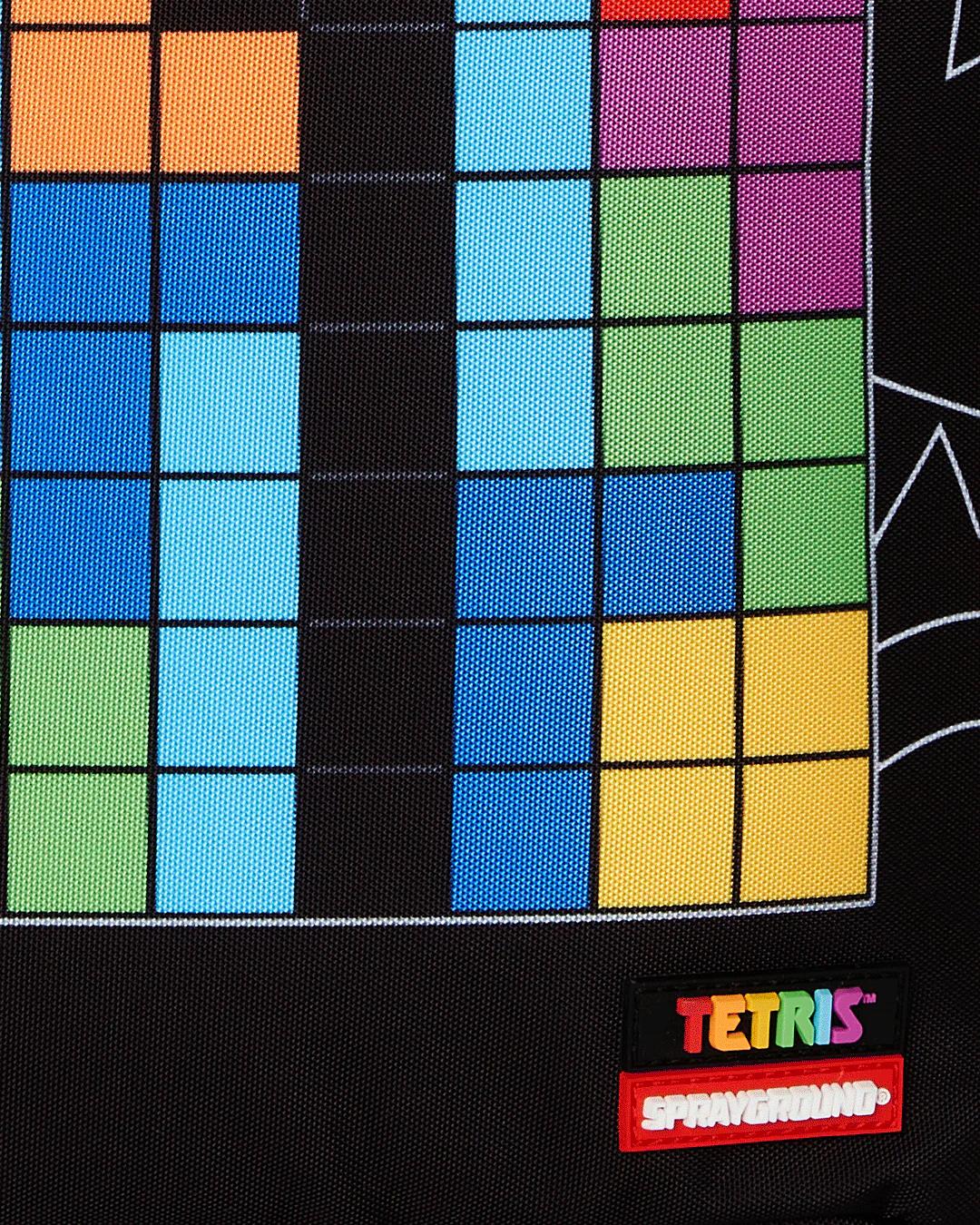 Sprayground TETRIS WITH DIABLO AND MONEY BEAR BACKPACK