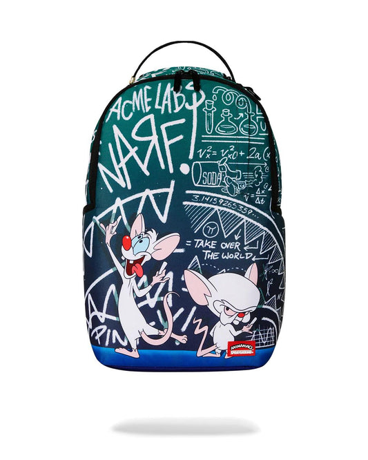 Sprayground PINKY AND THE BRAIN TAKIN OVER THE WORLD DLXR BACKPACK