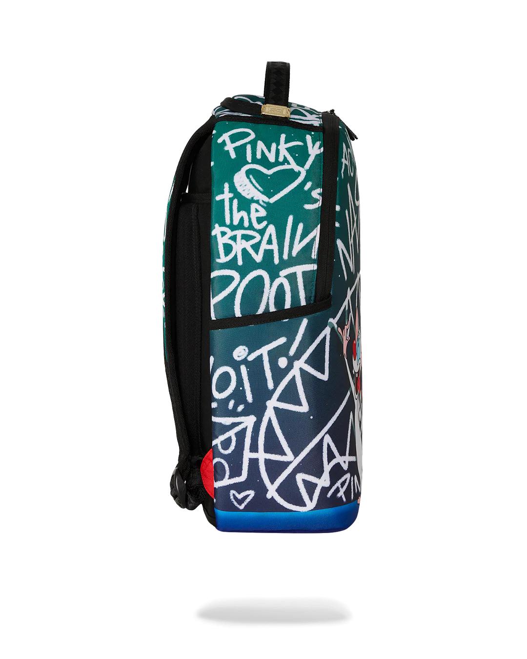 Sprayground PINKY AND THE BRAIN TAKIN OVER THE WORLD DLXR BACKPACK