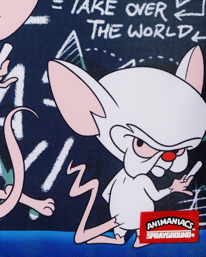 Sprayground PINKY AND THE BRAIN TAKIN OVER THE WORLD DLXR BACKPACK