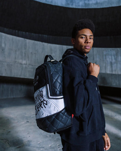 Sprayground HELLO MY NAME IS 15 YEARS QUILTED BACKPACK (SUPER RARE)