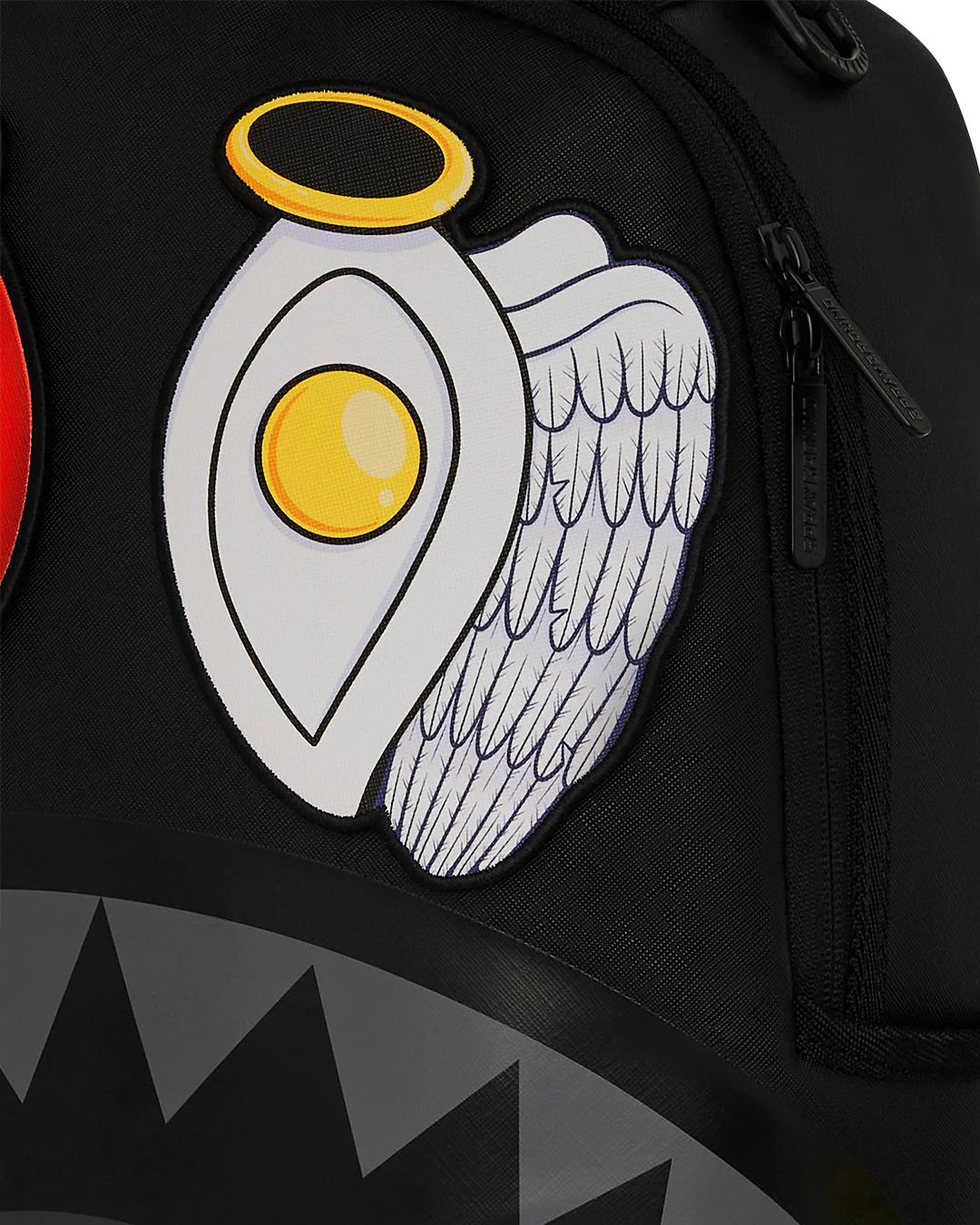 Sprayground SPLIT SAINT VELCRO REMOVABLE 6 EYES SHARK BACKPACK