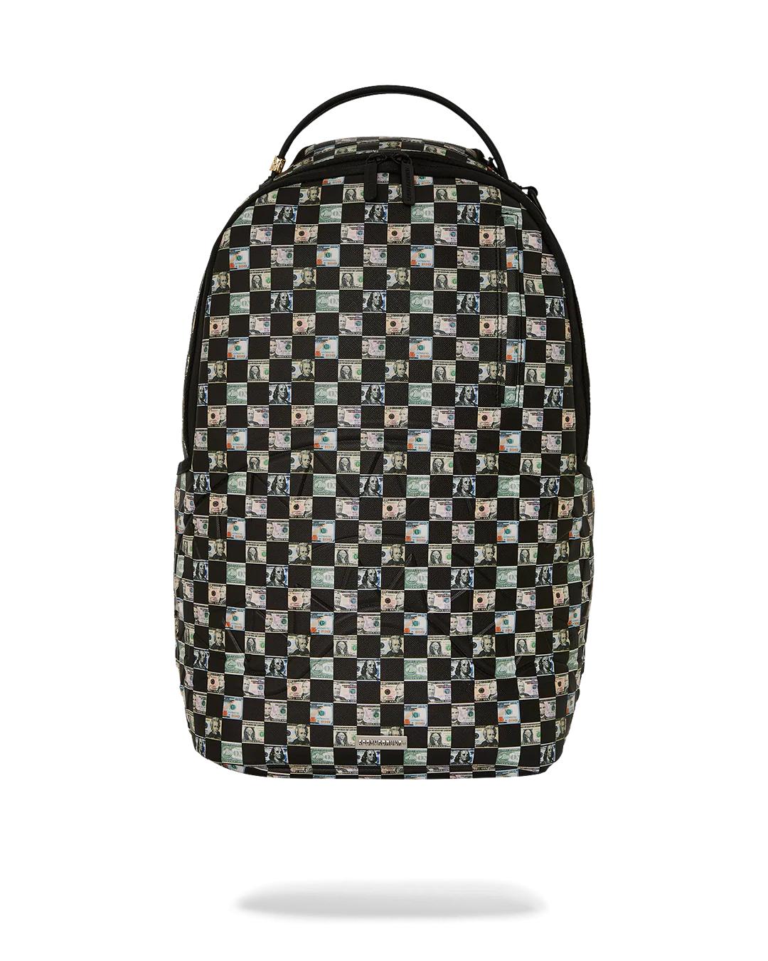 Sprayground CHECKS CASHED DLX BACKPACK