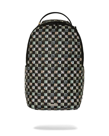 Sprayground CHECKS CASHED DLX BACKPACK