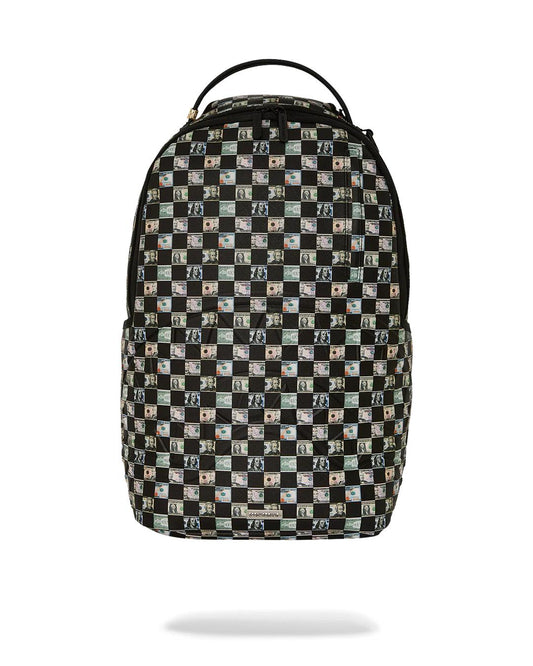 Sprayground CHECKS CASHED DLX BACKPACK