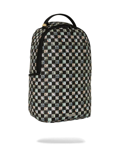 Sprayground CHECKS CASHED DLX BACKPACK