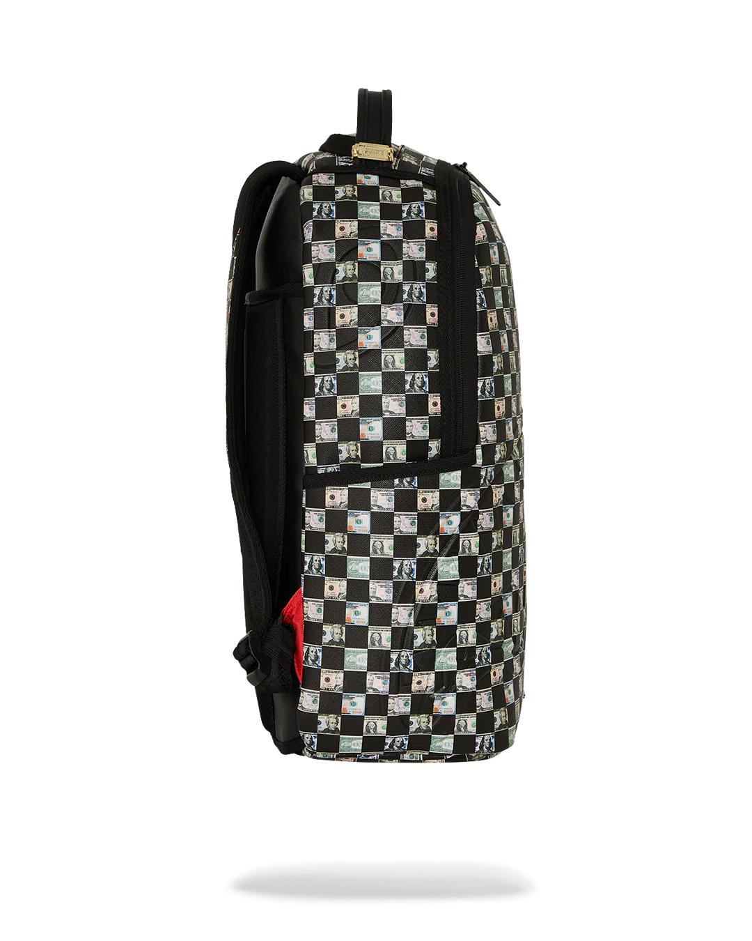 Sprayground CHECKS CASHED DLX BACKPACK