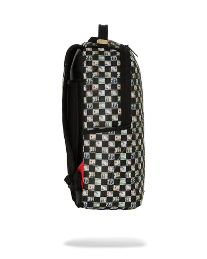 Sprayground CHECKS CASHED DLX BACKPACK