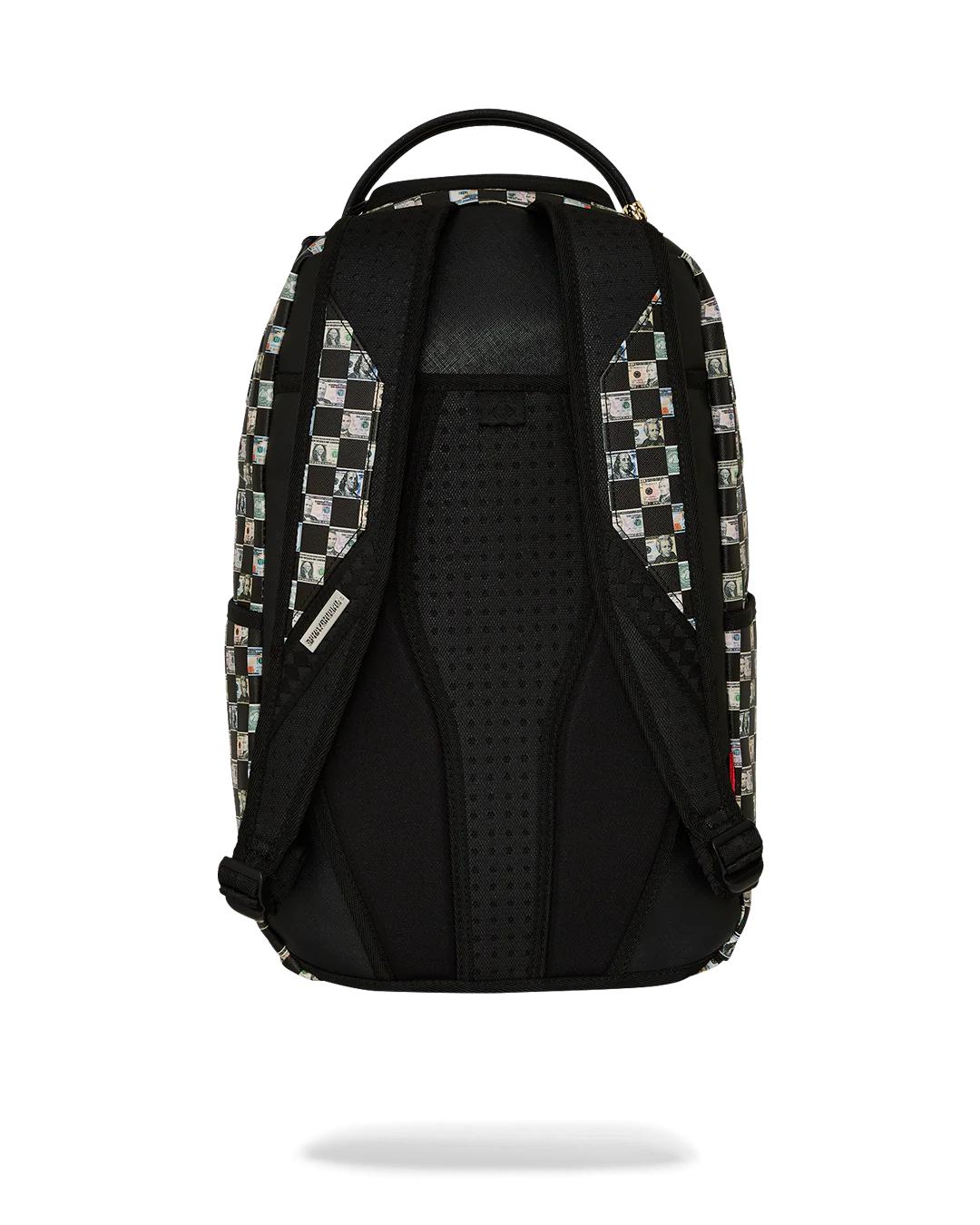 Sprayground CHECKS CASHED DLX BACKPACK