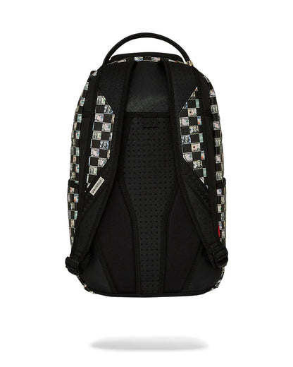 Sprayground CHECKS CASHED DLX BACKPACK