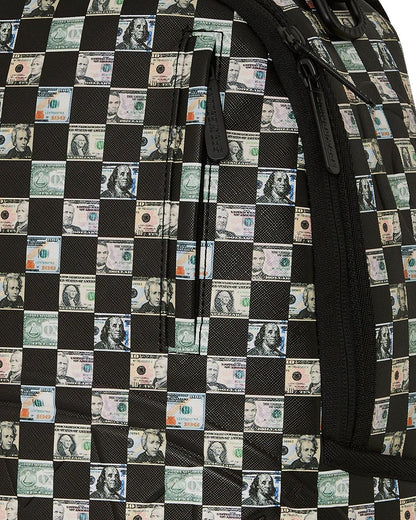 Sprayground CHECKS CASHED DLX BACKPACK