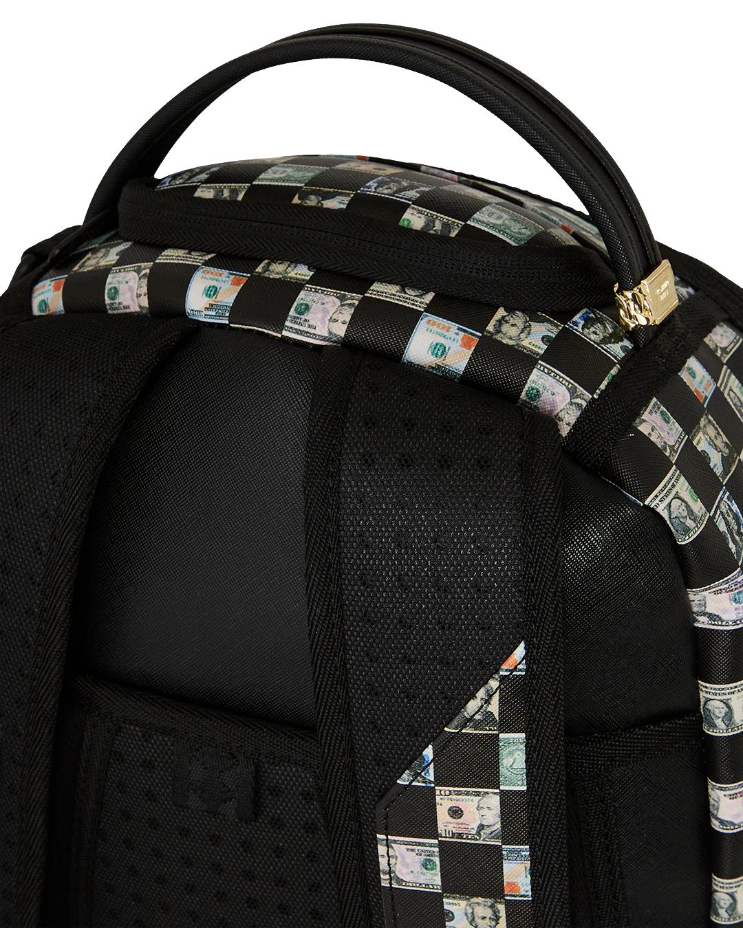 Sprayground CHECKS CASHED DLX BACKPACK