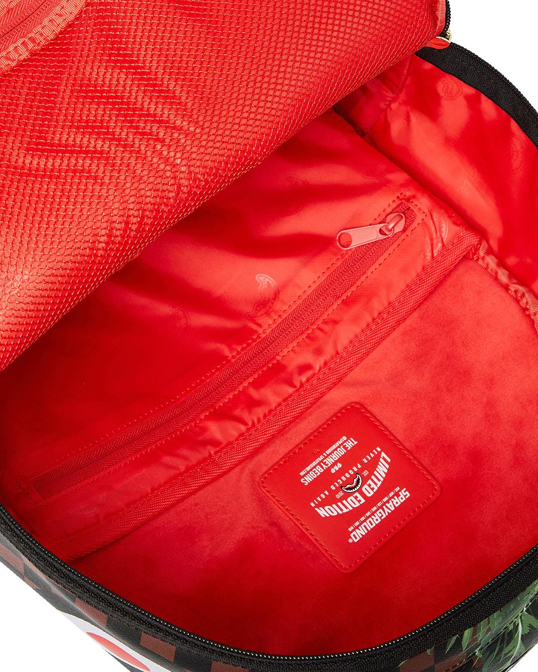 Sprayground TROPICAL CHECK DLXSV BACKPACK
