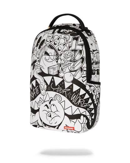 Sprayground DOODLE KING BACKPACK