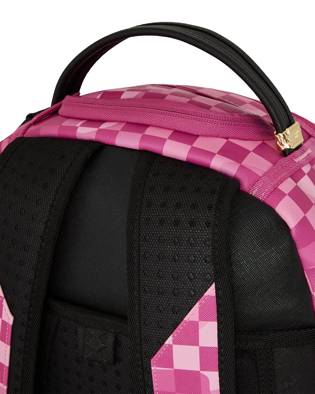 Sprayground PINK CAMOCHECK BACKPACK