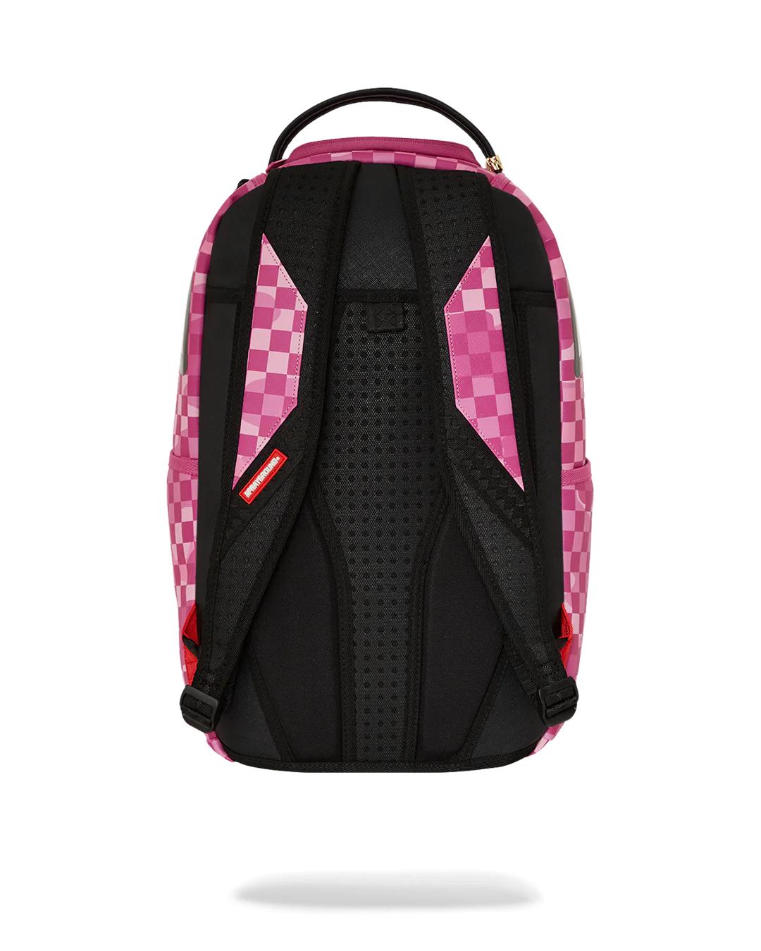 Sprayground PINK CAMOCHECK BACKPACK