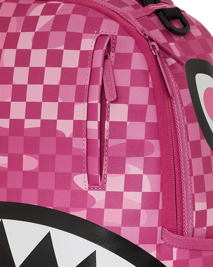 Sprayground PINK CAMOCHECK BACKPACK