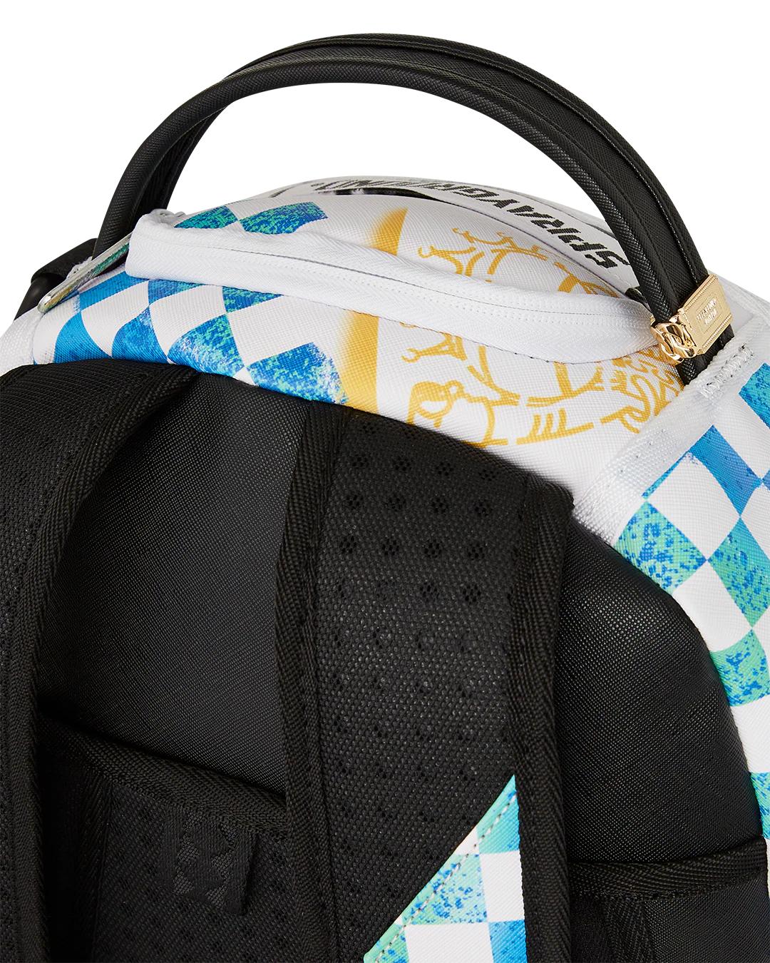 Sprayground SHARK CENTRAL CUT OUT FOR GREATNESS DLXSV BACKPACK