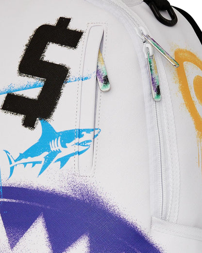 Sprayground SHARK CENTRAL CUT OUT FOR GREATNESS DLXSV BACKPACK