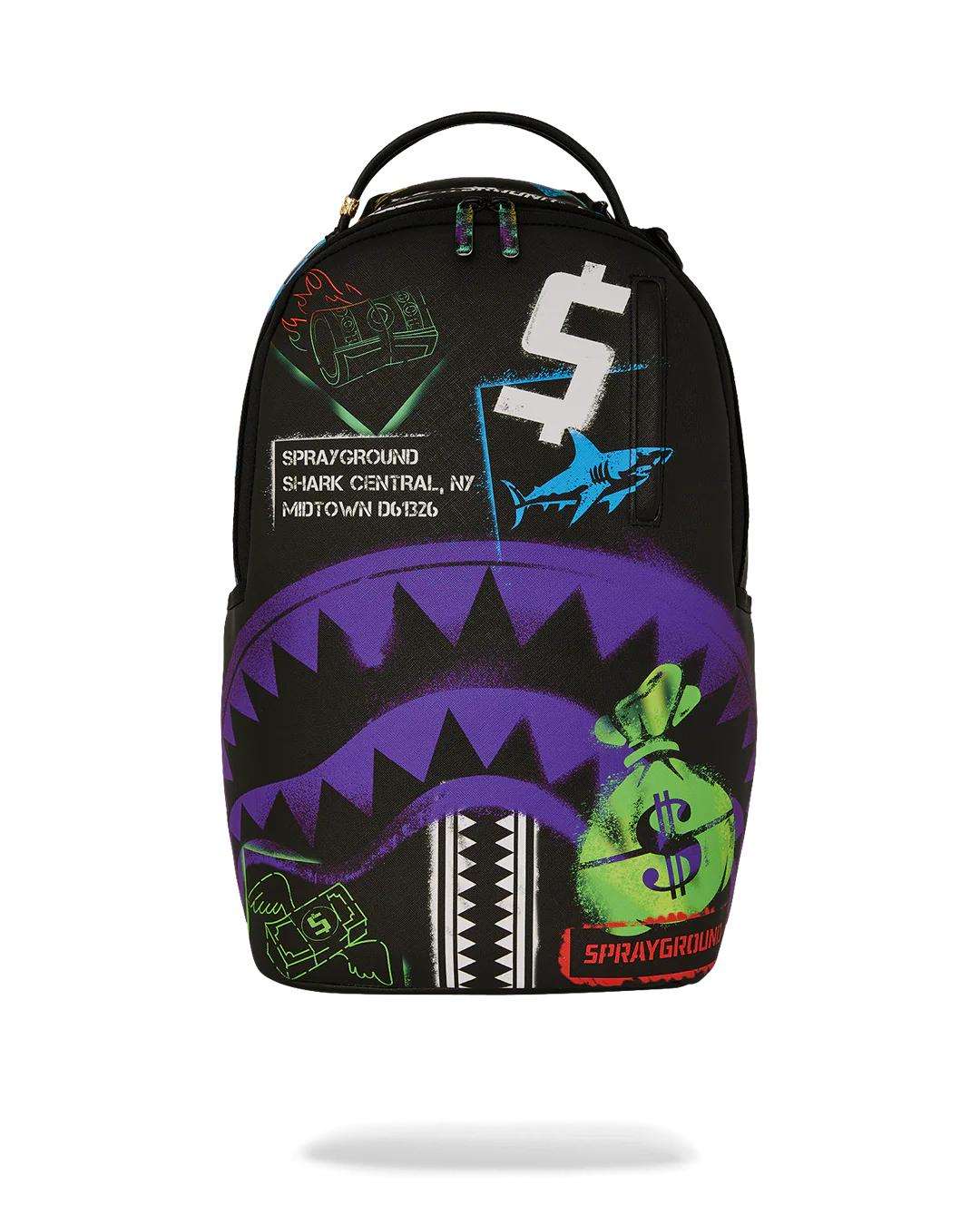 Sprayground SHARK CENTRAL X DLXSV BACKPACK