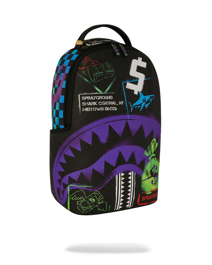 Sprayground SHARK CENTRAL X DLXSV BACKPACK