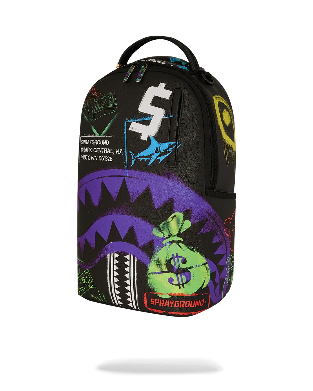 Sprayground SHARK CENTRAL X DLXSV BACKPACK
