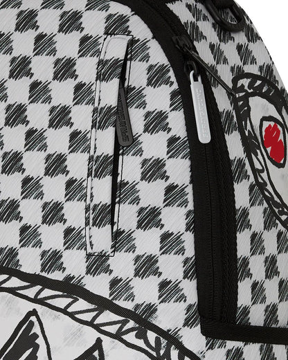 Sprayground SCRIBBLE DRIBBLE CHECK BACKPACK